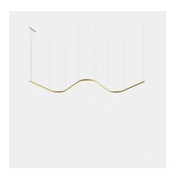 LedsC4 - Luminaria colgante Geometric W mini 1,5m LED 172.3 blanco neutro 4000K 0-10V blanco 11437lm