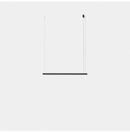 LedsC4 - Luminaria colgante Geomtric lineal superficie Slim 2m LED 41.5 blanco cálido 2400K ON-OFF oro 2189lm
