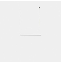 LedsC4 - Luminaria colgante Geomtric lineal superficie Slim 2m LED 41.5 blanco neutro 4000K DALI-2 blanco 2803lm