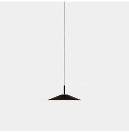 LedsC4 - Luminaria colgante H empotrada LED 27.7 blanco cálido 2700K DALI-2 negro 1207lm