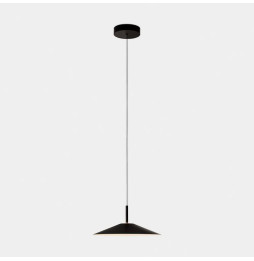 LedsC4 - Luminaria colgante H superficie LED 27.7 blanco cálido 2700K DALI-2 negro 1207lm