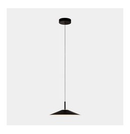 LedsC4 - Luminaria colgante H superficie LED 27.7 blanco cálido 2700K DALI-2 negro 1207lm
