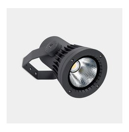 LedsC4 - Proyector IP65 Hubble Cob 234mm LED 56.4 blanco neutro 4000K DALI-2 gris urbano 5631lm