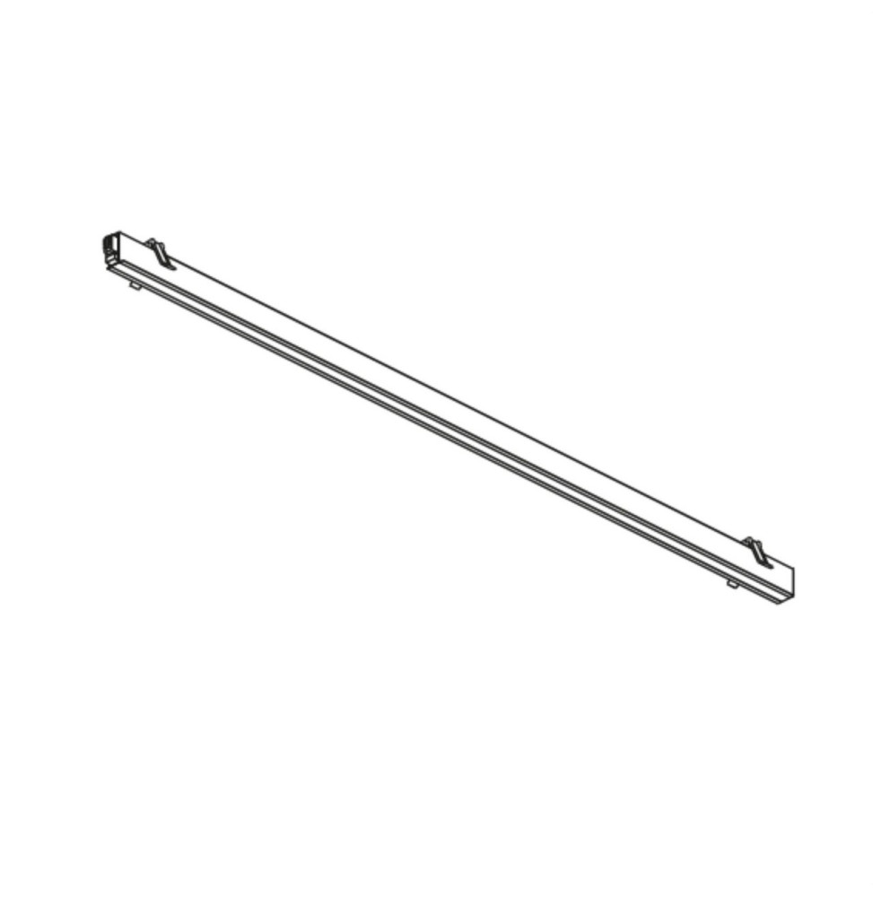 LedsC4 - Sistema lineal Infinite Slim Continuity empotrada 1680mm 43.1 blanco neutro 4000K CRI 90 DALI-2/PUSH blanco IP20 4656lm