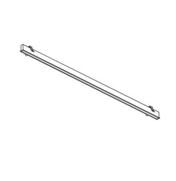 LedsC4 - Sistema lineal Infinite Slim Individual empotrada 1680mm 43.1 blanco cálido 3000K CRI 90 DALI-2/PUSH blanco IP20 4423lm
