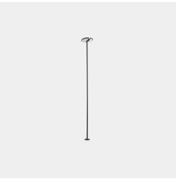 LedsC4 - Baliza IP54 invisible ajustable LED 10.7 2700K ON-OFF negro 421lm