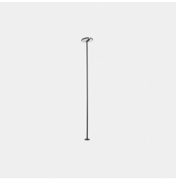 LedsC4 - Baliza IP54 invisible ajustable LED 10.7 2700K ON-OFF negro 421lm