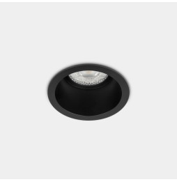 LedsC4 - Downlight Lite Deep Fix ø70mm 13.9 blanco cálido 2700K CRI 90 34º DALI-2/PUSH negro IP54 893lm