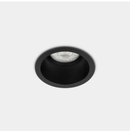 LedsC4 - Downlight Lite Deep Fix ø70mm 13.9 blanco cálido 2700K CRI 90 34º DALI-2/PUSH negro IP54 893lm
