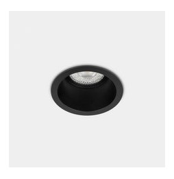LedsC4 - Downlight Lite Deep Fix ø70mm 13.9 blanco cálido 2700K CRI 90 34º DALI-2/PUSH negro IP54 893lm
