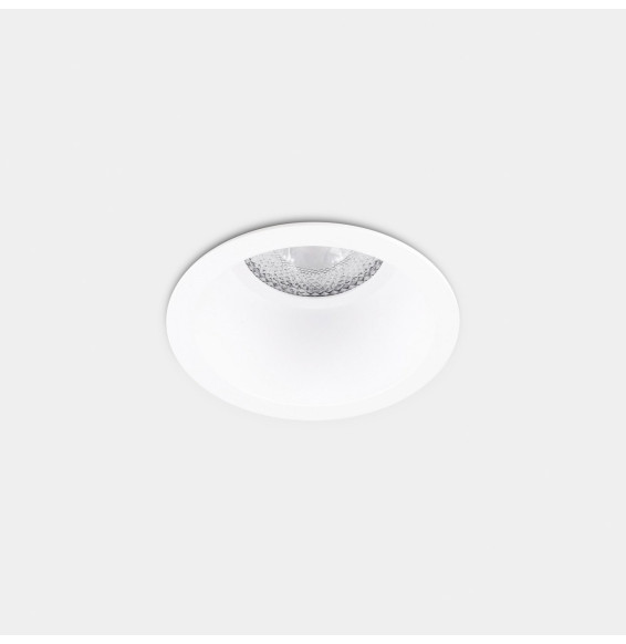 LedsC4 - Downlight Lite Deep Fix ø70mm 13.9 blanco cálido 2700K CRI 90 34º DALI-2/PUSH blanco IP54 1016lm