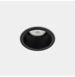 LedsC4 - Downlight Lite Deep Fix ø70mm 13.9 blanco cálido 3000K CRI 90 34º DALI-2/PUSH negro IP54 932lm