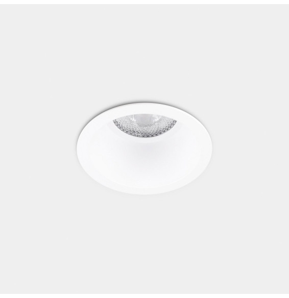 LedsC4 - Downlight Lite Deep Fix ø70mm 8.5 blanco cálido 3000K CRI 90 34º DALI-2/PUSH blanco IP54 667lm