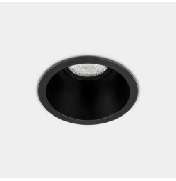 LedsC4 - Downlight Lite Deep Fix Ø88 13.9 blanco cálido 2700K CRI 90 33º DALI-2/PUSH negro IP54 908lm