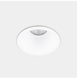 LedsC4 - Downlight Lite Deep Fix ø88mm 8.5 blanco cálido 2700K CRI 90 33º DALI-2/PUSH blanco IP54 635lm