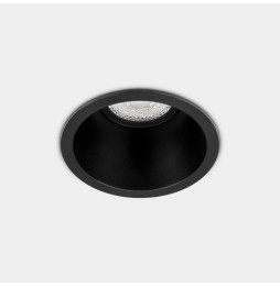 LedsC4 - Downlight Lite Deep Fix Ø88mm 8.5 blanco neutro 4000K CRI 90 33º DALI-2/PUSH negro IP54 631lm