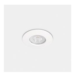 LedsC4 - Downlight Lite Flat Fix Ø70 13.9 blanco neutro 4000K CRI 90 34º DALI-2/PUSH blanco IP54 1093lm