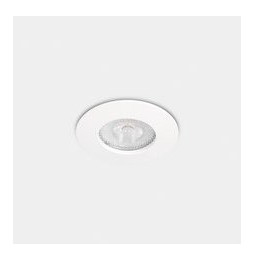 LedsC4 - Downlight Lite Flat Fix Ø70 13.9 blanco neutro 4000K CRI 90 34º ON-OFF blanco IP54 1093lm