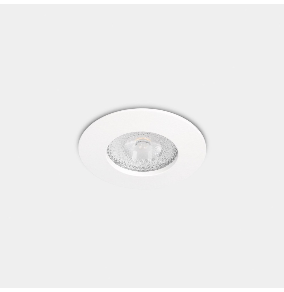 LedsC4 - Downlight Lite Flat Fix Ø70 8.5 blanco cálido 3000K CRI 90 34º DALI-2/PUSH blanco IP54 679lm LedsC4 - Downlight Lite Flat Fix Ø70 8.5 blanco cálido 3000K CRI 90 34º DALI-2/PUSH blanco IP54 679lm