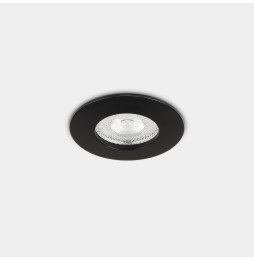 LedsC4 - Downlight Lite Flat Fix Ø70 8.5 blanco neutro 4000K CRI 90 34º ON-OFF negro IP54 724lm