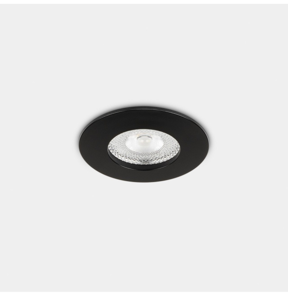 LedsC4 - Downlight Lite Flat Fix Ø70 8.5 blanco neutro 4000K CRI 90 34º ON-OFF negro IP54 724lm LedsC4 - Downlight Lite Flat Fix Ø70 8.5 blanco neutro 4000K CRI 90 34º ON-OFF negro IP54 724lm
