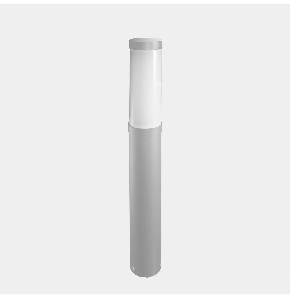LedsC4 - Baliza IP66 Lyon LED 21.6 SW 2700-3200-4000K ON-OFF gris 1937lm