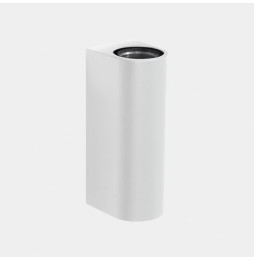 LedsC4 - Aplique IP66 Max Big doble emisión LED 17.3 blanco extra cálido 2200K DALI-2 blanco 3947lm