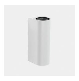 LedsC4 - Aplique IP66 Max Big doble emisión LED 17.3 blanco extra cálido 2200K DALI-2 blanco 4406lm