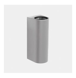 LedsC4 - Aplique IP66 Max Big doble emisión LED 17.3 blanco extra cálido 2200K DALI-2 gris 3624lm