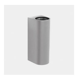 LedsC4 - Aplique IP66 Max Big doble emisión LED 17.3 blanco extra cálido 2200K DALI-2 gris 4406lm