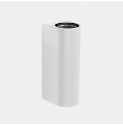 LedsC4 - Aplique IP66 Max Big doble emisión LED 17.3 blanco extra cálido 2200K ON-OFF blanco 3947lm