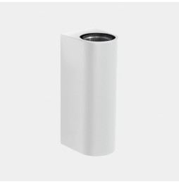 LedsC4 - Aplique IP66 Max Big doble emisión LED 17.3 blanco extra cálido 2200K ON-OFF blanco 4406lm