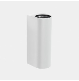LedsC4 - Aplique IP66 Max Big doble emisión LED 17.3 blanco extra cálido 2200K ON-OFF blanco 4338lm