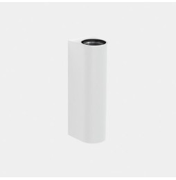 LedsC4 - Aplique IP66 Max Medium doble emisión LED 10.4 blanco extra cálido 2200K DALI-2 blanco 996lm