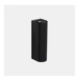 LedsC4 - Aplique IP66 Max Medium doble emisión LED 10.4 blanco extra cálido 2200K DALI-2 negro 1038lm