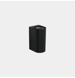 LedsC4 - Aplique IP66 Max Medium doble emisión LED 7.8 blanco extra cálido 2200K ON-OFF negro 1038lm