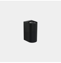 LedsC4 - Aplique IP66 Max Medium doble emisión LED 7.8 blanco extra cálido 2200K ON-OFF negro 942lm