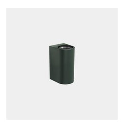 LedsC4 - Aplique IP66 Max Medium doble emisión LED 7.8 blanco extra cálido 2200K ON-OFF verde abeto 942lm