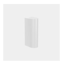 LedsC4 - Aplique IP66 Max Medium simple emisión LED 10.4 blanco extra cálido 2200K DALI-2 blanco 540lm