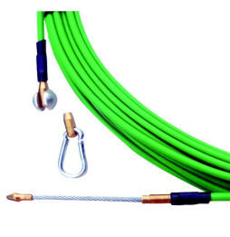 PROIMAN - Guía pasacables industrial diámetro 6mmx25m verde