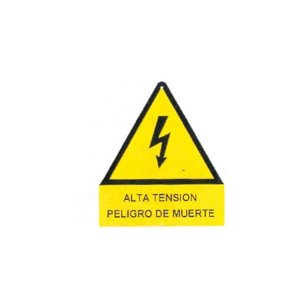 PROIMAN - Señal alta tensión 148mm aluminio