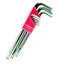 PROIMAN - Juego llave Allen punta bola 1,5-6mm (6 unidades)