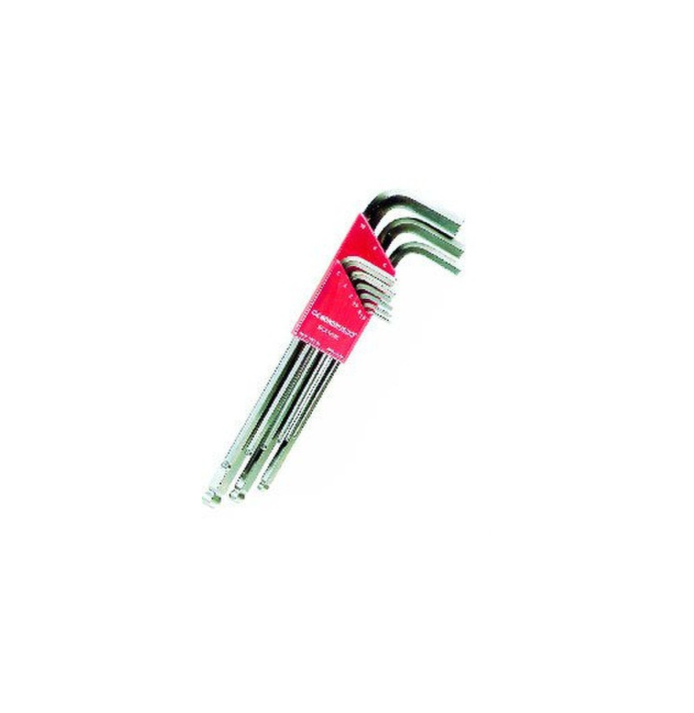 PROIMAN - Juego llave Allen punta bola 1,5-6mm (6 unidades)