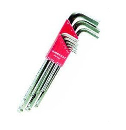 PROIMAN - Juego llave Allen punta bola 1,5-6mm (6 unidades)
