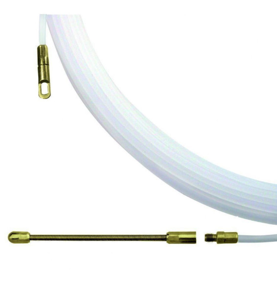 PROIMAN - Guía pasacables nylon punta intercambiable 3mmx15m