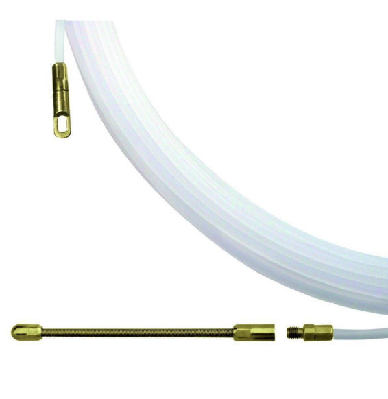PROIMAN - Guía pasacables nylon punta intercambiable 3mmx30m