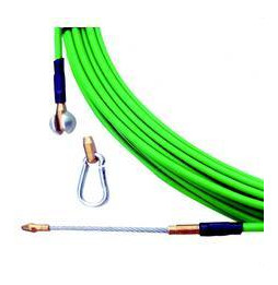 PROIMAN - Guía pasacables fleje acero/nylon 6mmx40m+contenedor vertical
