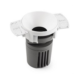 FARO - Empotrable DEEP78 R sin marco blanco 60° 3000K CRI95 spread