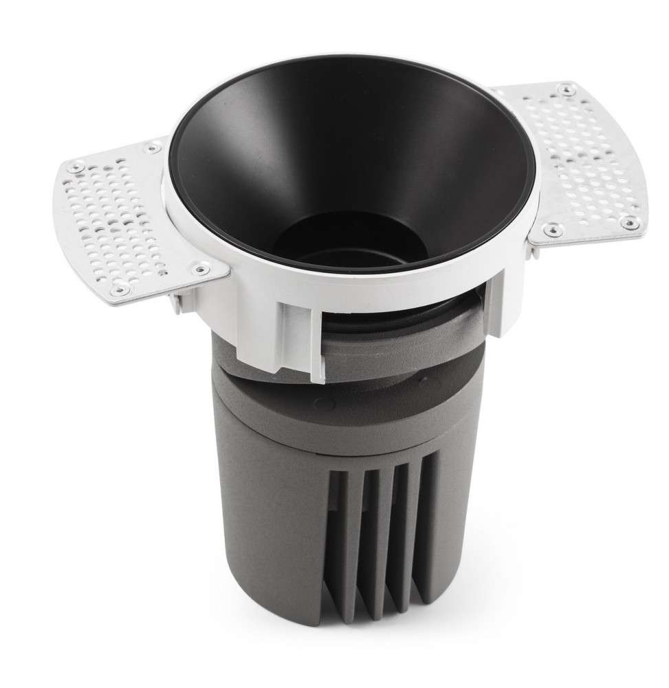 FARO - Empotrable DEEP78 R sin marco negro 36° 4000K CRI95 spread