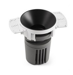 FARO - Empotrable DEEP78 R sin marco negro 36° 4000K CRI95 spread